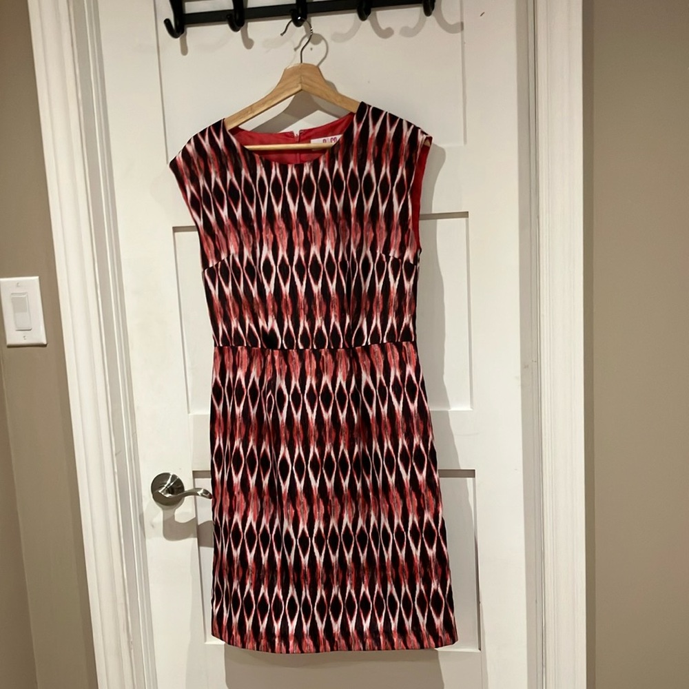 Sheath Midi Dress with Bateau Neckline